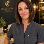 Candace Danbury, MSN, APRN, FNP-BC founder of Vital Glow Men's and Women's Health.